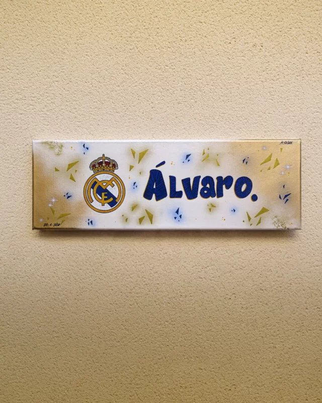 Lienzo | Álvaro Real Madrid